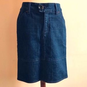 NWOT Chip & Pepper Kool PC Knee Length Denim Skirt